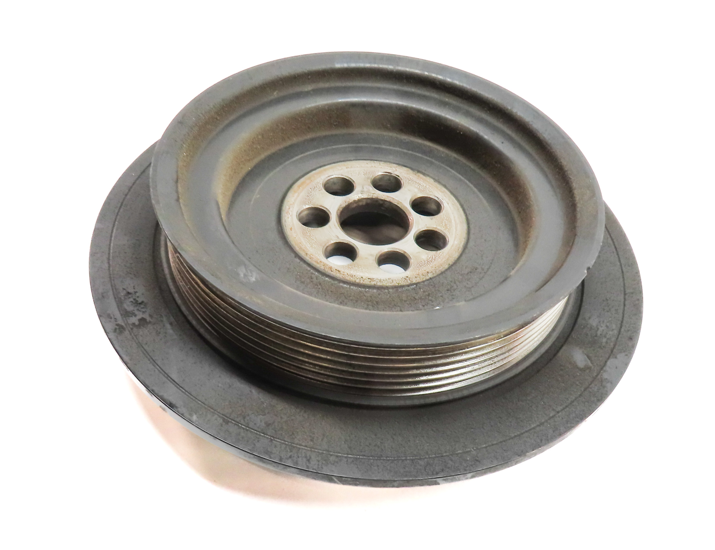 2011-2018 PORSCHE CAYENNE (958) 3.6L M55 ENGINE HARMONIC BALANCER CRANK PULLEY — exact item pictured